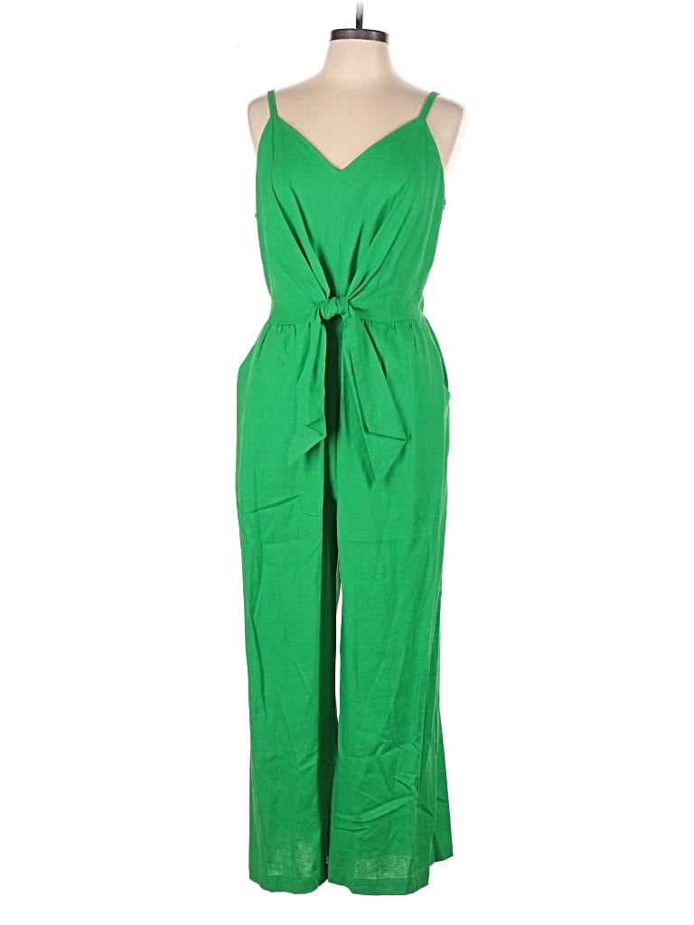 Pre-owned Simply Vera Vera Wang Jumpsuit In Green