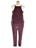 Sincerely Jules Solid Burgundy Jumpsuit Size XL - photo 2