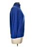 Karen Scott 100% Cotton Solid Blue Turtleneck Sweater Size L (petite) - photo 4