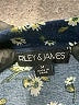 Riley + James 100% Polyester Blue Tube Top Size M - photo 7