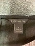 Ann Taylor Gray Short Sleeve Top Size S - photo 7