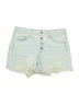 Universal Thread Blue Denim Shorts Size 8 - photo 1