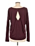 Onzie Burgundy Long Sleeve Top Size M - photo 2