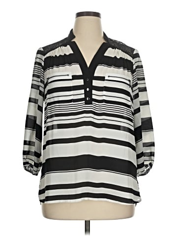 Hollywould 3/4 Sleeve Blouse (view 1)