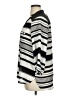 Hollywould 100% Polyester Stripes Silver 3/4 Sleeve Blouse Size XL - photo 5