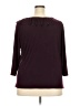 Carol Rose Burgundy 3/4 Sleeve Blouse Size 3X - photo 2