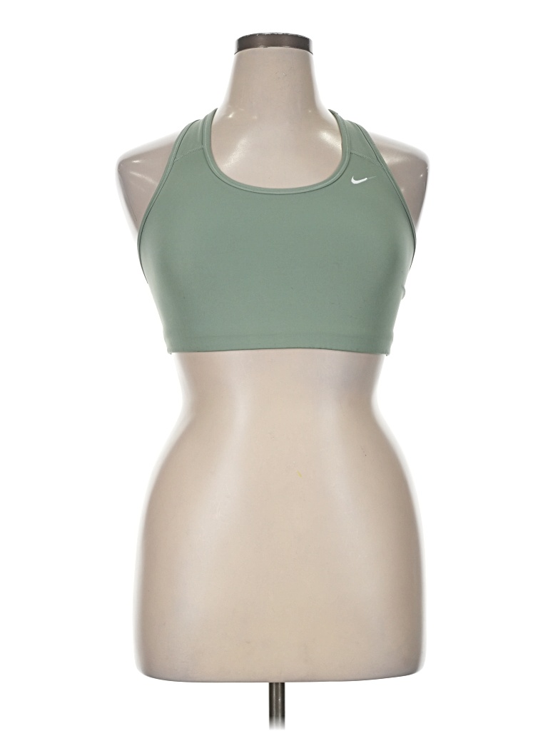 Pre-owned Nike Sports Bra In Green
