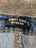 Almost Famous Blue Denim Shorts Size 10 - photo 3