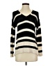 RD Style 100% Acrylic Stripes Black Pullover Sweater Size S - photo 1