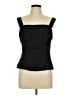 Unbranded 100% Polyester Black Sleeveless Blouse Size 10 - photo 1