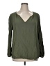 Gap 100% Rayon Green 3/4 Sleeve Blouse Size XL - photo 1
