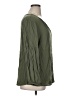 Gap 100% Rayon Green 3/4 Sleeve Blouse Size XL - photo 4