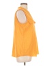NY Collection Orange Sleeveless Blouse Size L - photo 4