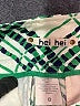 Hei Hei 100% Cotton Print Green Shorts Size 0 - photo 3