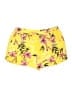 West Loop 100% Polyester Floral Yellow Shorts Size XL - photo 1
