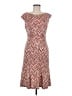 Connected Apparel Chevron-herringbone Brown Cocktail Dress Size 6 - photo 1