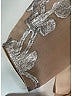 Self-Portrait 100% Polyester Metallic Silver Cocktail Dress Size 6 - photo 9