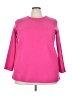 Woman Within Pink Pullover Sweater Size 22 - 24 - photo 1