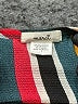 Marci Stripes Orange 3/4 Sleeve Blouse Size S - photo 7