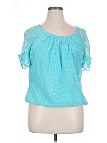 DressBarn Short Sleeve Blouse (view 1)