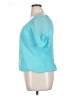 DressBarn 100% Polyester Teal Short Sleeve Blouse Size XL (petite) - photo 5