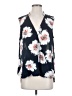 Ivanka Trump 100% Polyester Blue Sleeveless Blouse Size P (petite) - photo 1