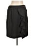 Adrienne Vittadini Solid Black Formal Skirt Size 10 - photo 1