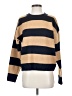 By Together Stripes Gold Pullover Sweater Size S - photo 1