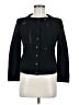 Moschino 100% Rayon Solid Black Jacket Size 8 - photo 1