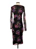 Unbranded Graphic Black Cocktail Dress Size S (estimated) - photo 2