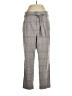 Ann Taylor LOFT Plaid Gray Casual Pants Size L - photo 1