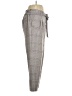 Ann Taylor LOFT Plaid Gray Casual Pants Size L - photo 4
