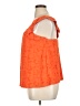 LC Lauren Conrad Orange Sleeveless Blouse Size XXL - photo 5