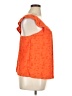 LC Lauren Conrad Orange Sleeveless Blouse Size XXL - photo 4