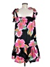 Unbranded 100% Polyester Floral Black Pink Casual Dress One size - photo 2