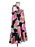 Unbranded 100% Polyester Floral Black Pink Casual Dress One size - photo 4