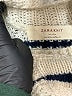Zara Chevron-herringbone Ivory Pullover Sweater Size M - photo 7