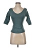 Elhoffer Essentials Teal 3/4 Sleeve T-Shirt Size XS - photo 1