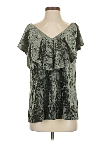 Material Girl Short Sleeve Blouse (view 1)