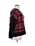 Cj Banks Plaid Black Pullover Sweater Size 1X - photo 4