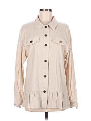 Simply Noelle Long Sleeve Button-Down Shirt (view 1)