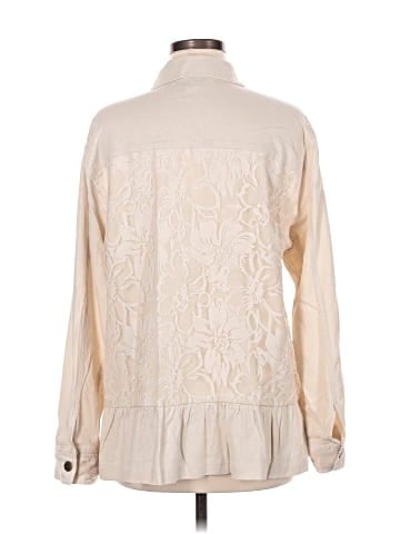 Simply Noelle Long Sleeve Button-Down Shirt (view 2)