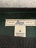 Bass 100% Cotton Plaid Green Pullover Sweater Size M - photo 6