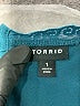 Torrid Teal Short Sleeve Blouse Size 1X Plus (1) - photo 7
