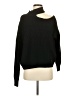 Shein 100% Acrylic Solid Black Pullover Sweater Size S - photo 1