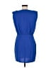 TCEC 100% Polyester Solid Blue Cocktail Dress Size M - photo 2
