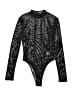 Shein Black Bodysuit Size 6 - photo 1