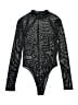 Shein Black Bodysuit Size 6 - photo 2
