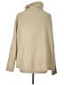 Doe & Rae 100% Acrylic Tan Turtleneck Sweater Size L - photo 2