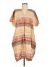 Unbranded Print Tan Casual Dress Size M (estimated) - photo 1